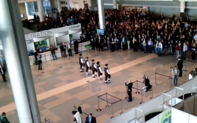 Floorlords performing for a Corporate Show: HP’s annual meeting